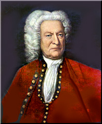  Johann Sebastian Bach 
  a la edad de 65 años 