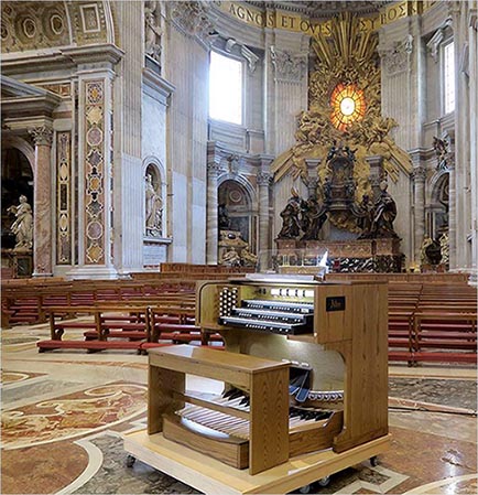  Organo Allen para el Vaticano 