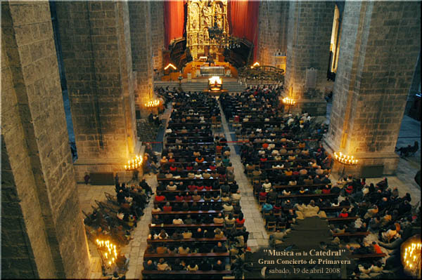   Conciertos de &Oacute;rgano a Luz de Vela 
         en la Catedral de Valladolid  