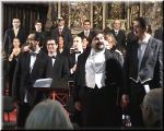         F&eacute;lix A. del Barrio,
    el tenor Miguel Mediano
y el bar&iacute;tono Jacobo Fadrique