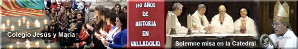 Solemne misa en la Catedral,
  presidida por el Arzobispo,
Don Braulio Rodriguez Plaza.