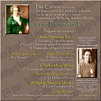 M&uacute;sica en la Catedral - CD Volumen 01 - Inlay