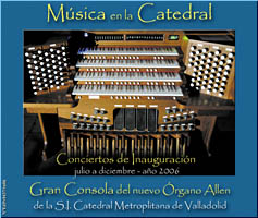 M&uacute;sica en la Catedral - CD Volumen 02 - Contraportada