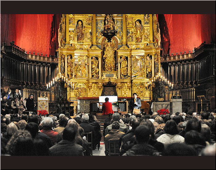                   "M&uacute;sica en la Catedral"
          Gran Concierto de Navidad 2009
con Pilar Cabrera, El&iacute;as Mart&iacute;nez y M.Reckling.