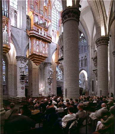  Concierto de Pilar Cabrera en la Catedral de Bruselas 