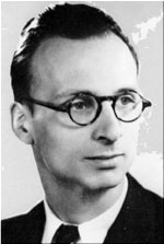   Jehan Alain a la edad de 26,  
  2 a&ntilde;os antes de su muerte  