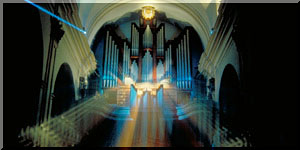     El gran &Oacute;RGANO DEL SOL MAYOR de Marbella,
construido entre 1972 y 1976 por Gabriel Blancafort