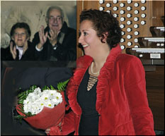                         PILAR CABRERA
Organista del gran Órgano Allen de la Catedral