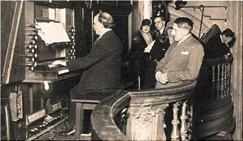 Compositor franc&eacute;s Louis Vierne (1870-1937)